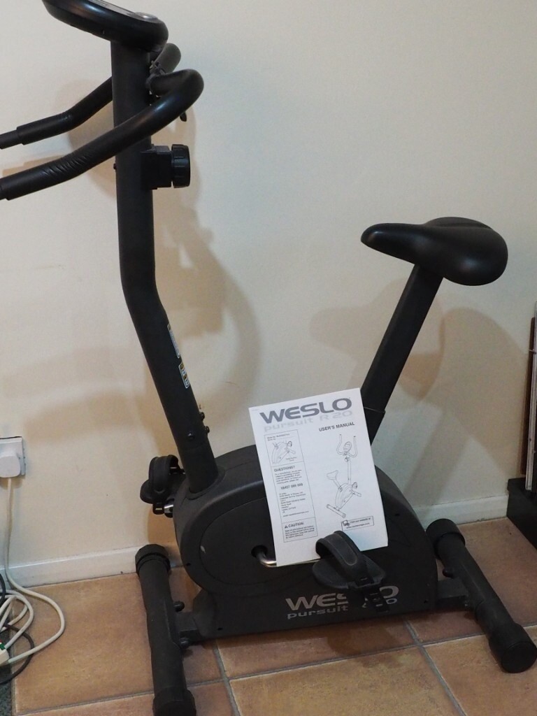 weslo cross cycle manual